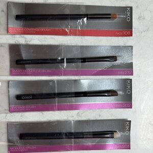 KIKO EYES AND FACE MAKEUP BRUSHES